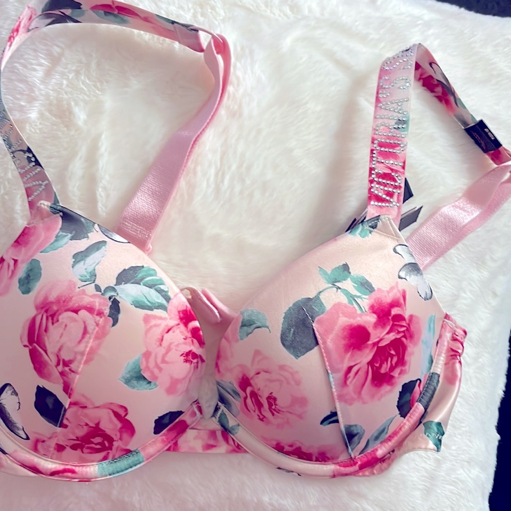 Rose push up padded bra 🌹 💓